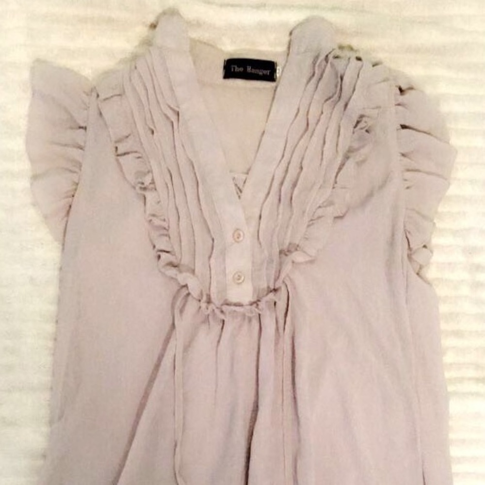 Lavender Ruffle Dress